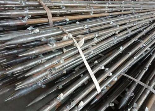 碾子山管棚钢花管加工